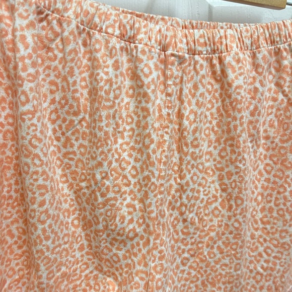 P.Jamas Orange Cheetah Pajama Set - Picture 9 of 14